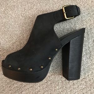ALDO platform clunky high heeled shoes